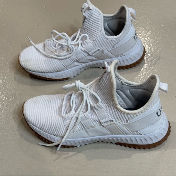 US POLO ASSN White Tennis Shoes Men’s Size 8 - Picture 9 of 12
